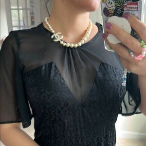 Chanel Special edition pearl necklace.